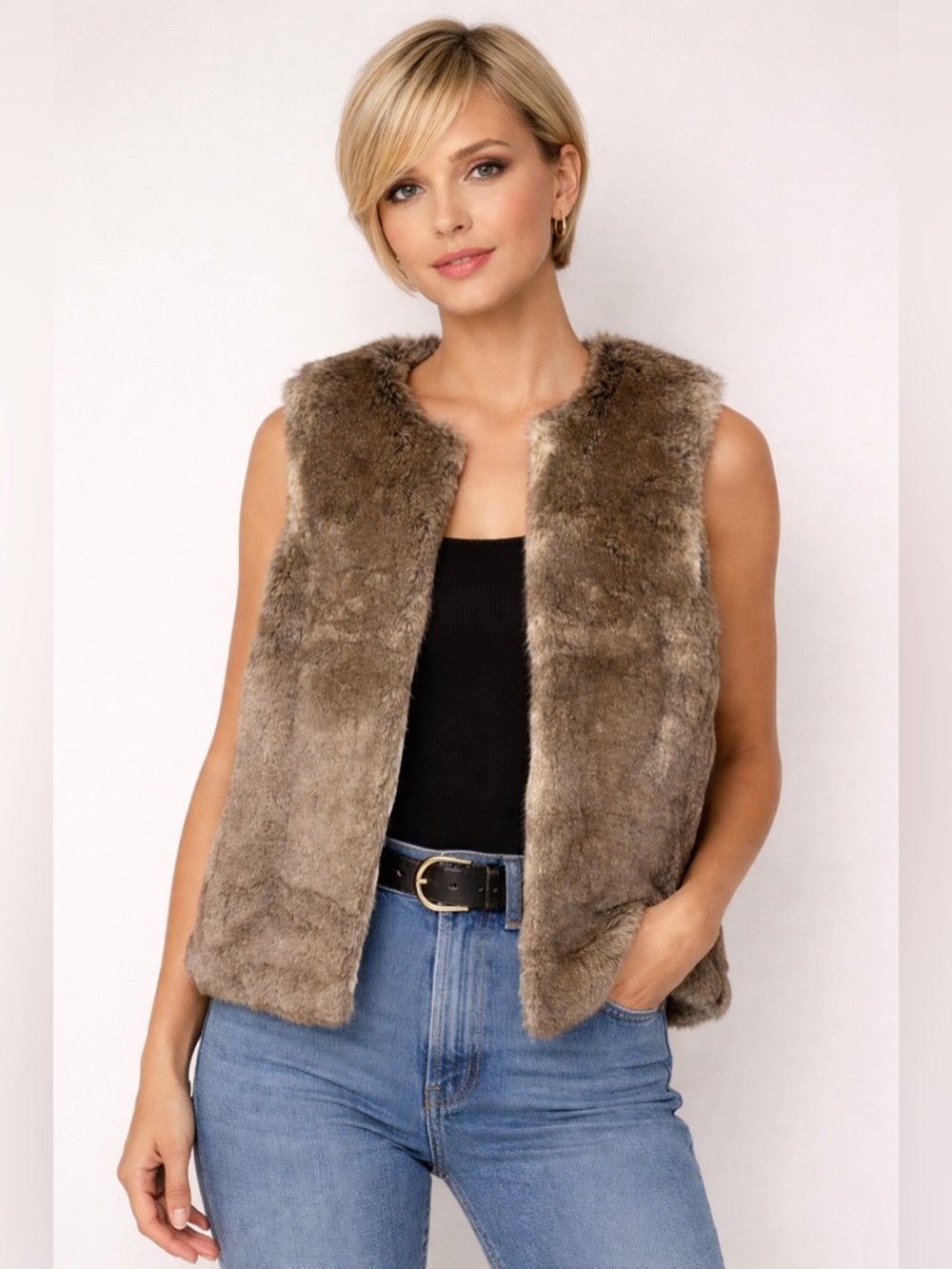 Talula Faux Fur Vest